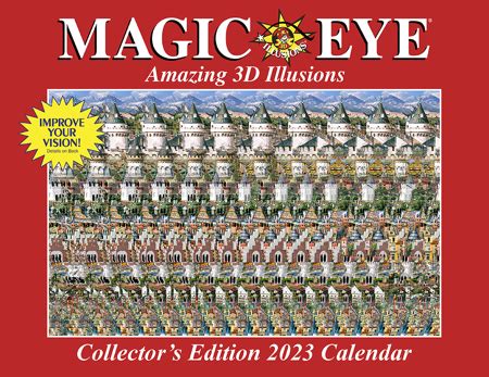 Magic eye calendar 2023